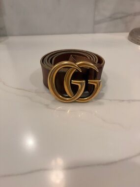 Gucci Double G Marmont Wide Belt
